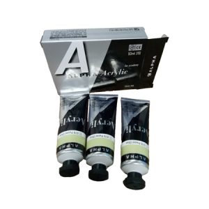 ALPHA Silver Acrylic Colors (50ml x 12 colors) Srs 1